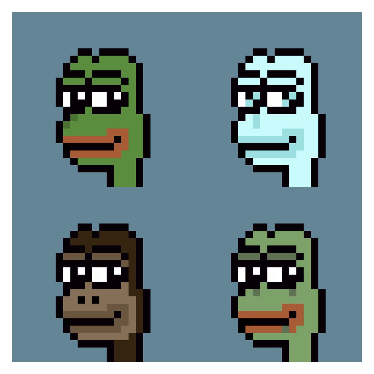 PepePhunksV2's tweet image. Fine meme art

#Pepephunks