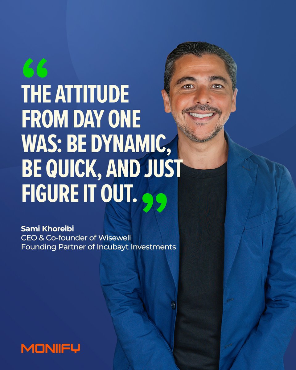Day 1: Hit the ground running 🚀

From oil &amp; gas in Canada to pioneering solar in MENA—Sami Khoreibi (CEO of Wisewell, Founding Partner of Incubayt) shares his raw journey of startup grit, bold pivots &amp; why obsession &gt; expertise in building for emerging markets. 💡🌍 

#Startup
