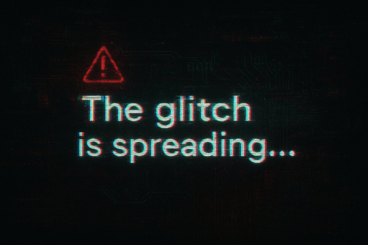 🚨 The glitch is spreading…
Are you ready to become part of the error?
Stay alert. Stay connected.
#GLITCHARMY #CryptoGlitch