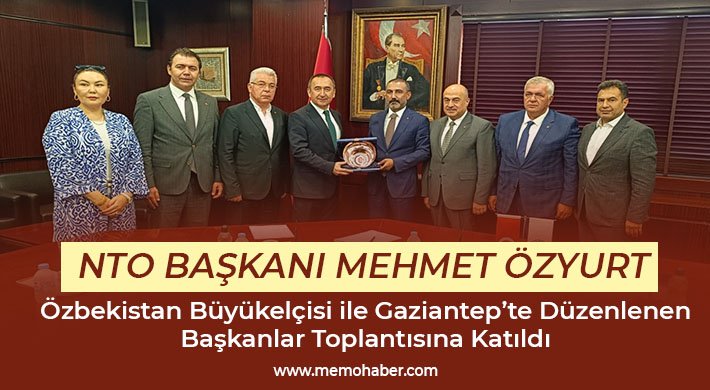 Özyurt, Özbekistan Büyükelçisi ile Gaziantep’te Düzenlenen Başkanlar Toplantısına Katıldı
memohaber.com/haber/ozyurt-o…
<a href="/MehmetOzyurtNto/">Mehmet Özyurt</a> <a href="/MTuncayYildirim/">Mehmet Tuncay Yıldırım🇹🇷</a> <a href="/mehmetakinci27/">Mehmet AKINCI</a> <a href="/IbrahimsariSar/">İbrahim SARI</a> <a href="/NizipTO/">Nizip Ticaret Odası</a>