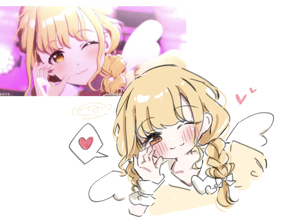 /／ 
かわいいぃぃー！↑↑
\＼

 #藤田ことね_学マスSTEP3