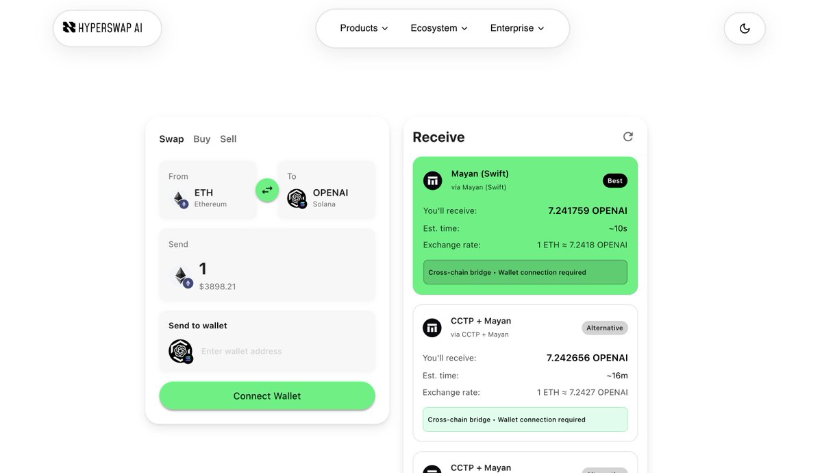 HyperSwapAI (@hyperswapai) on Twitter photo Tokenized pre-IPO stocks from <a href="/PreStocksFi/">PreStocks</a> are now live on <a href="/HyperswapAI/">HyperSwapAI</a>
Trade directly with direct access from 75+ blockchains
Trade the world's top private companies like <a href="/SpaceX/">SpaceX</a>, <a href="/OpenAI/">OpenAI</a>, <a href="/AnthropicAI/">Anthropic</a>, <a href="/anduriltech/">Anduril Industries</a>, <a href="/krakenfx/">Kraken</a>, <a href="/neuralink/">Neuralink</a>, <a href="/discord/">Discord</a>, <a href="/EpicGames/">Epic Games Store</a>, Tokenized pre-IPO stocks from <a href="/PreStocksFi/">PreStocks</a> are now live on <a href="/HyperswapAI/">HyperSwapAI</a>
Trade directly with direct access from 75+ blockchains
Trade the world's top private companies like <a href="/SpaceX/">SpaceX</a>, <a href="/OpenAI/">OpenAI</a>, <a href="/AnthropicAI/">Anthropic</a>, <a href="/anduriltech/">Anduril Industries</a>, <a href="/krakenfx/">Kraken</a>, <a href="/neuralink/">Neuralink</a>, <a href="/discord/">Discord</a>, <a href="/EpicGames/">Epic Games Store</a>,