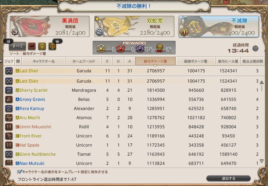 Last_Elixirr's tweet image. 俺のタンク魚拓