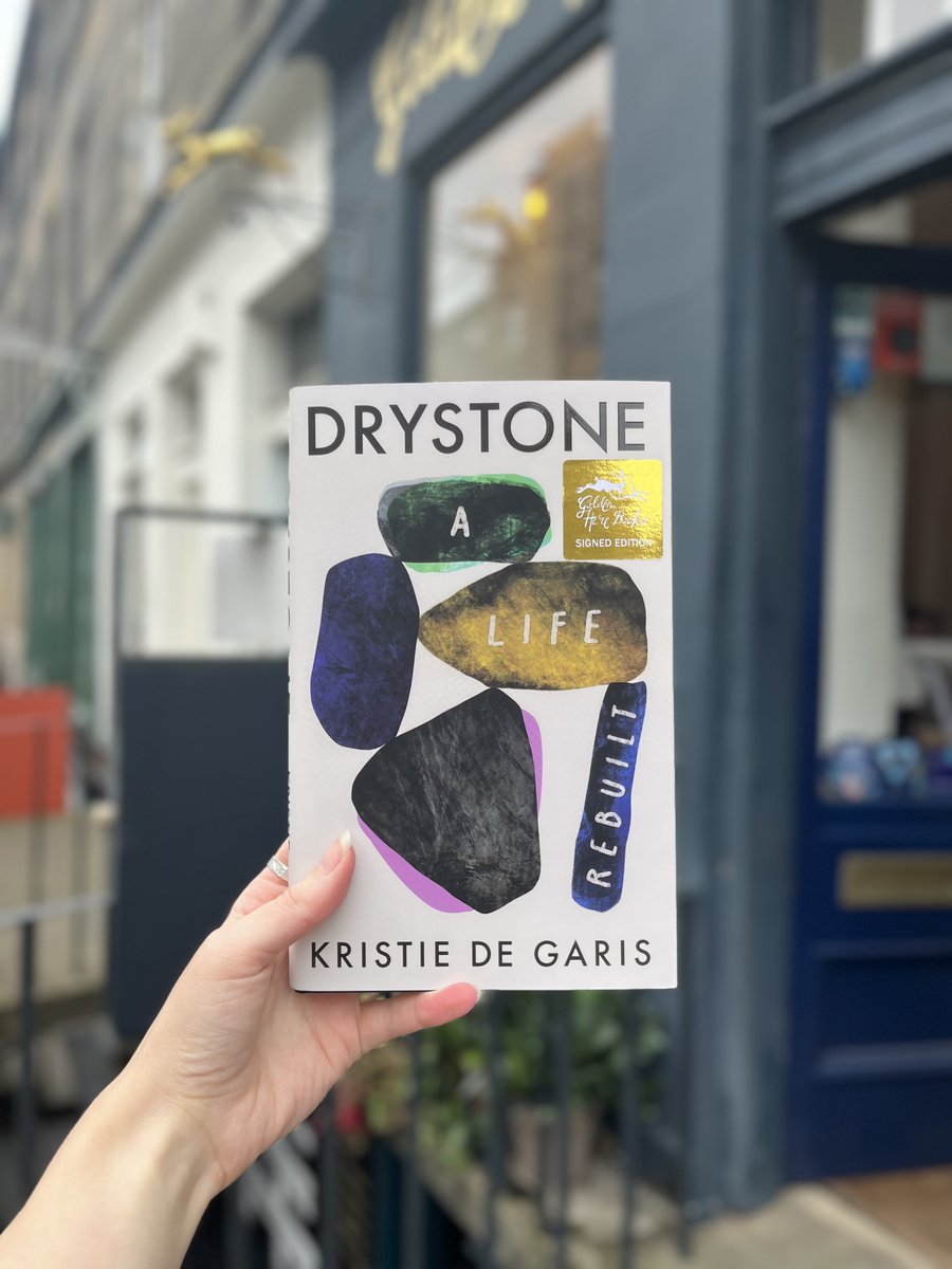 It was so lovely to meet <a href="/KristieDeGaris/">Kristie De Garis</a> this morning! We have a limited number of signed copies of her stunning memoir Drystone available at the bookshop. 📚