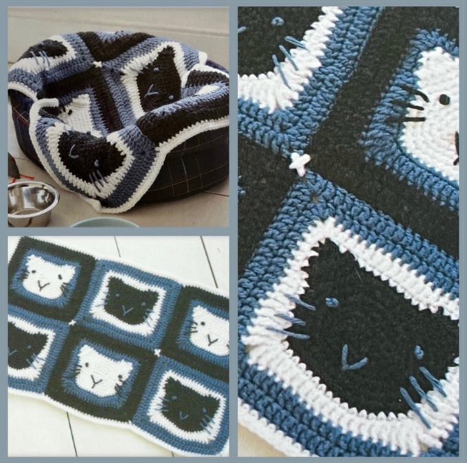 Crochet Cat Granny Square Blanket 🐾

Create a cosy feline inspired design. Use vibrant colours and embroidered details to add character to the motifs. Perfect gift for cat lovers 🐈

dwcrochetpatterns.etsy.com/uk/listing/501…

#MHHSBD #craftbizparty #elevenseshour #InternationalCatDay