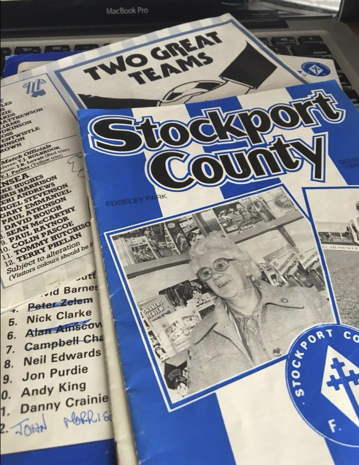 for any <a href="/StockportCounty/">Stockport County</a> <a href="/countyshirts/">The Stockport County Shirt Collection</a> who may doubt my allegiance - here is a name sake from back in the day - but for the record I never played against <a href="/StockportCounty/">Stockport County</a> for but never against