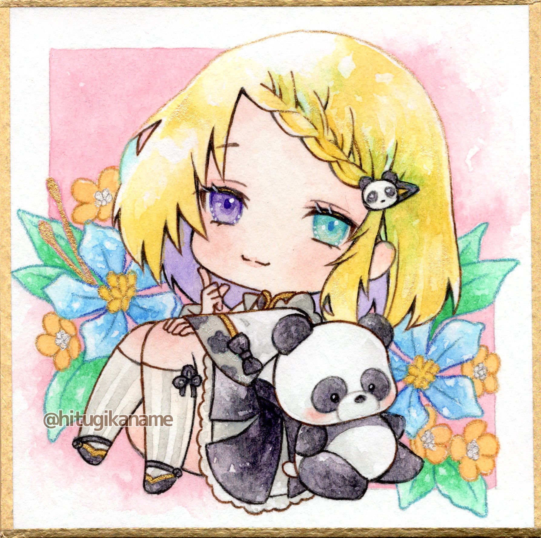 ♢豆色紙のイラスト♢ 右京くろ on X: 