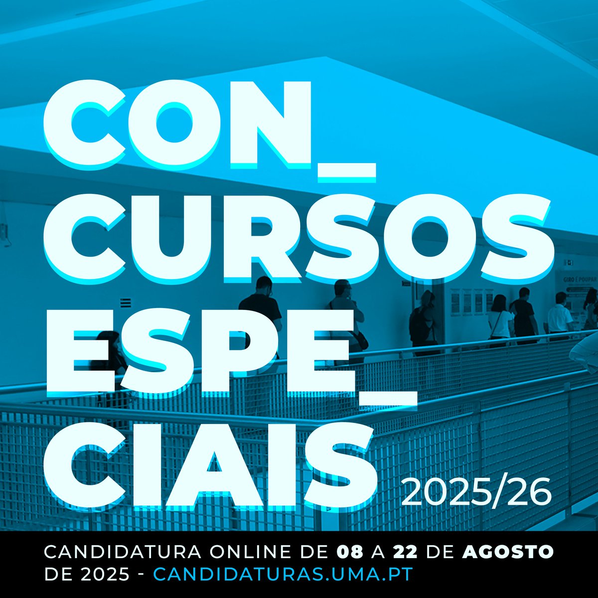 Universidade Madeira (@u_madeira) on Twitter photo #ConcursosEspeciais para acesso e ingresso nas #Licenciaturas da Universidade da Madeira 2025/2026
📅 Candidatura de 8 a 22 de agosto
🔗 candidaturas.uma.pt
ℹ️ bit.ly/umadeira_concu… #ConcursosEspeciais para acesso e ingresso nas #Licenciaturas da Universidade da Madeira 2025/2026
📅 Candidatura de 8 a 22 de agosto
🔗 candidaturas.uma.pt
ℹ️ bit.ly/umadeira_concu…