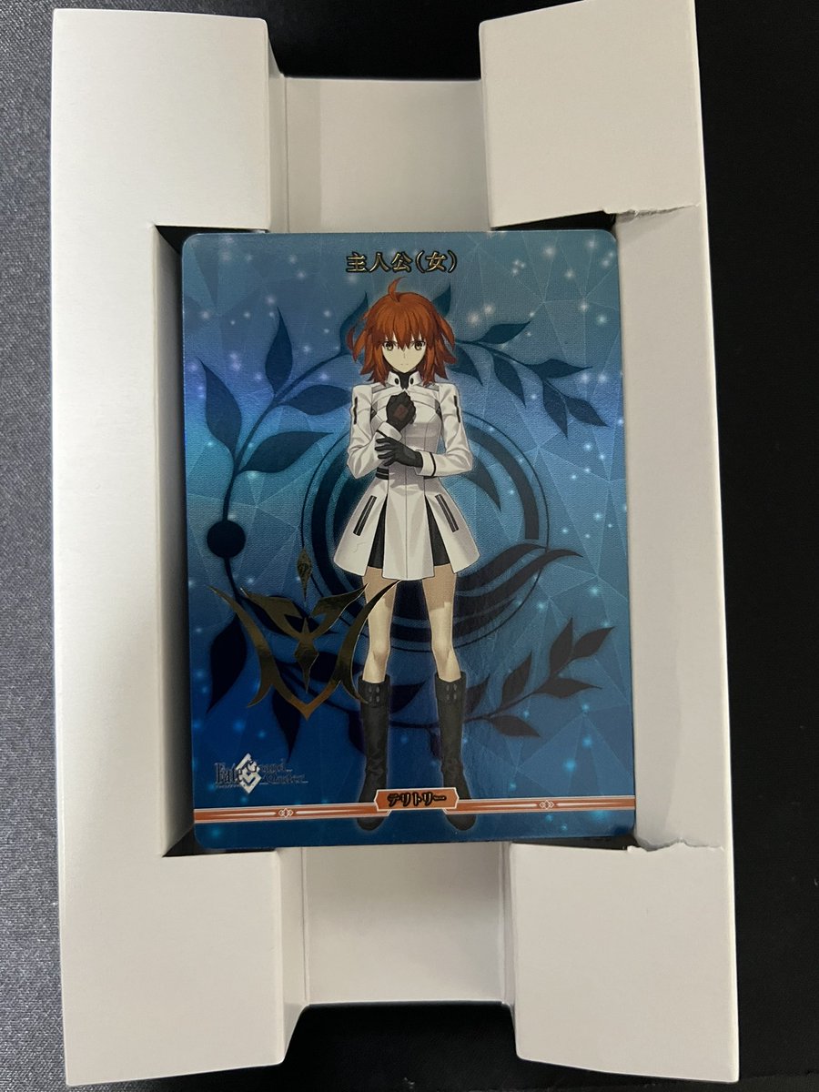 FGO ビルディバイド
交換
求　主人公（男）　箔押し
譲　主人公（女）　箔押し

よろしくお願いいたします🙇