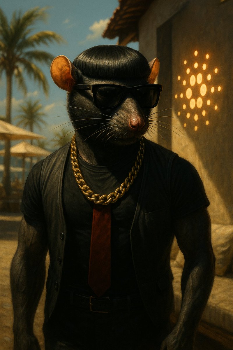 GM from the Final Boss of the Cardano streets.

Sunglasses on, chain heavy, supply vested.
The Family doesn’t take holidays… but we run the island when we do. 
Stay sharp. Stay bullish. Stay Cheesy. 🧀😎