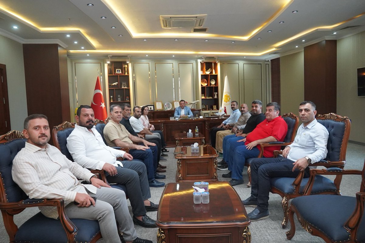 Ticaret ve sanayi odası Başkanı Mehmet Yetim ve yönetimini Barış ve Demokratik toplum inşa süreci kapsamında ziyaret ettik. Emeği geçen herkese çok teşekkür ederiz.