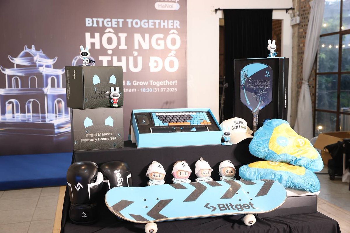 Thật tuyệt vời khi được tham dự GM Việt Nam 2025 và đồng hành cùng @BitgetVietnam! 🙌✨
Không chỉ là một sự kiện crypto thông thường, đây thực sự là một không gian kết nối cộng đồng Web3 đầy cảm hứng 🚀🌐
✅ Mình đặc biệt ấn tượng với booth của Bitget
