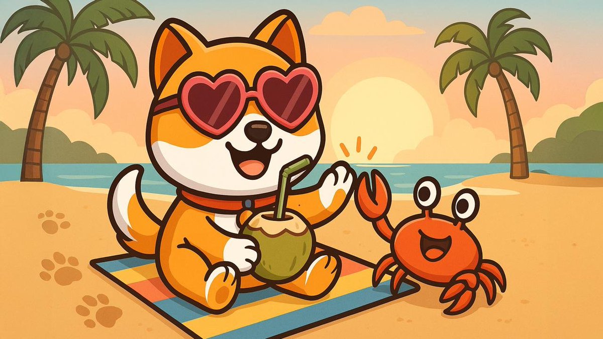 GM. Suns out, <a href="/PAWSBabyDoge/">BabyDoge PAWS</a> out 🐾☀️