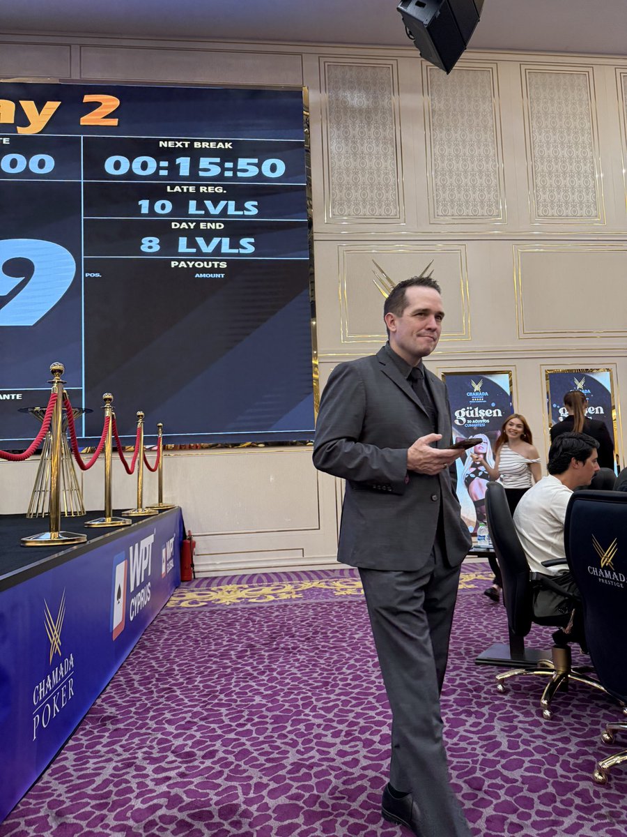haIIouminati's tweet photo. A young @SavagePoker here in Cyprus @WPT looking dapper. https://t.co/KFO7kFpZ81