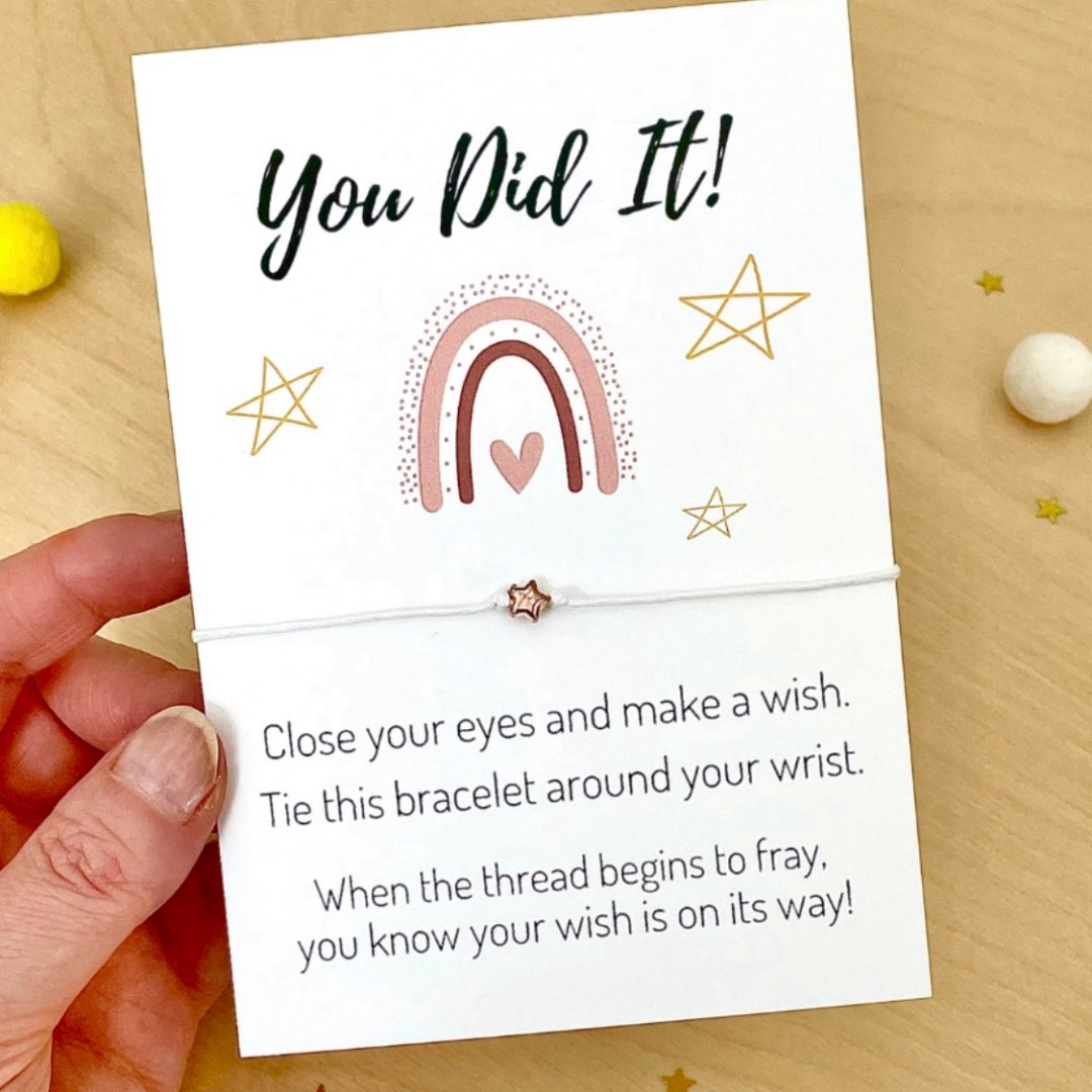 Congrats tiny star charm wish bracelet 🎉🙌💗🍾✨

etsy.com/shop/janebprin…

#elevenseshour #YouGotThis #Congratulations #bracelet #shopindie #etsygifts #ExamResults #giftsfordaughter #giftsforfriends #exams