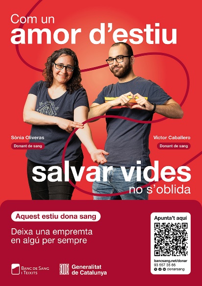 Taula Tercer Sector (@taula3sector) on Twitter photo ❗🩸 Campanya d'estiu de <a href="/donarsang/">Banc de Sang</a> per aconseguir mantenir les reserves fins a setembre.
🔴Calen més de 40.000 donacions durant juliol i agost a tot Catalunya per mantenir les necessitats dels pacients dels hospitals.
➡ bit.ly/4l39XKn #DonarSang ❗🩸 Campanya d'estiu de <a href="/donarsang/">Banc de Sang</a> per aconseguir mantenir les reserves fins a setembre.
🔴Calen més de 40.000 donacions durant juliol i agost a tot Catalunya per mantenir les necessitats dels pacients dels hospitals.
➡ bit.ly/4l39XKn #DonarSang