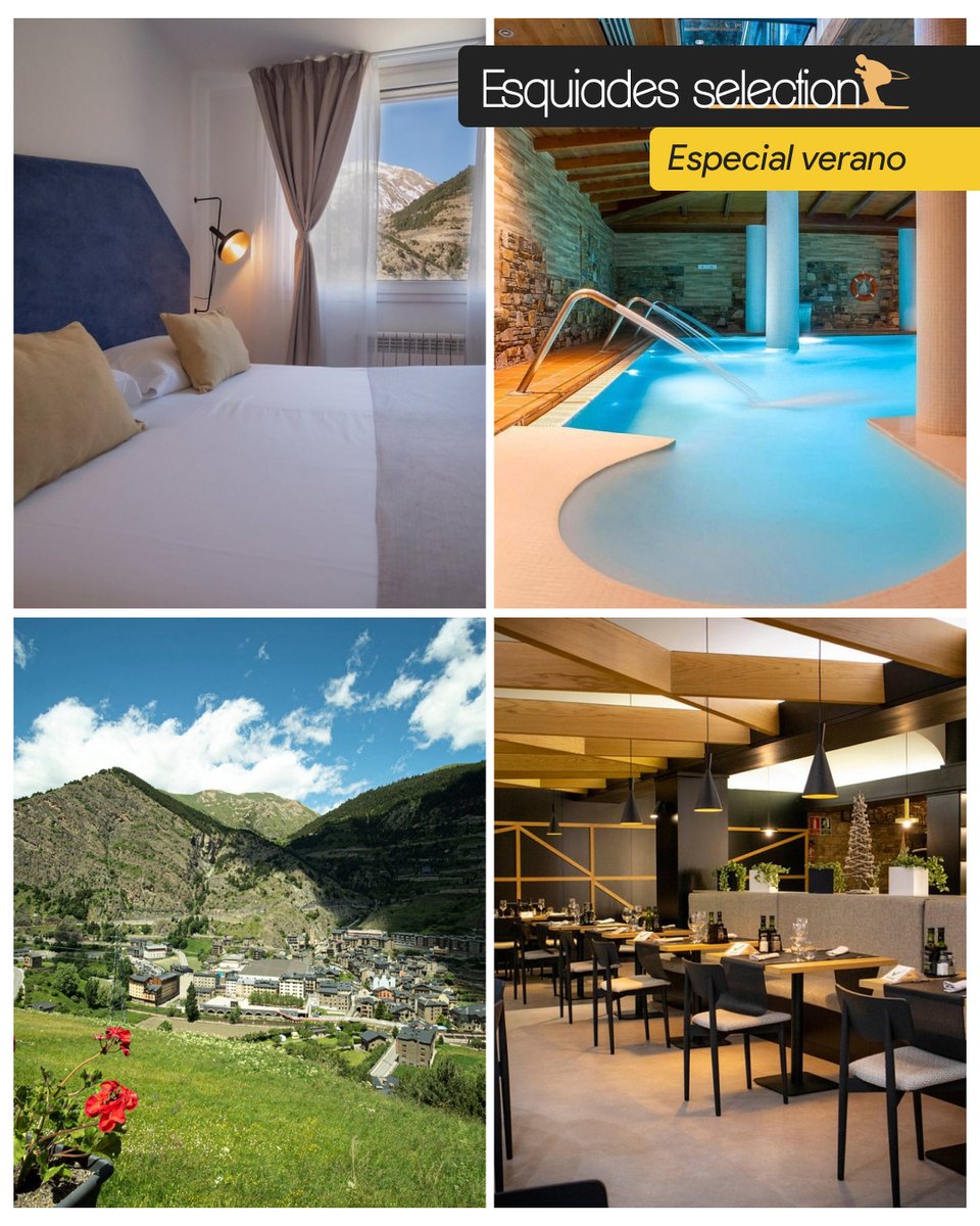 Vistas a un valle, habitaciones exclusivas y gastronomía exquisita... ¿Qué más se puede pedir? 🤩 w.esquiades.com/SelectionRocMe…
