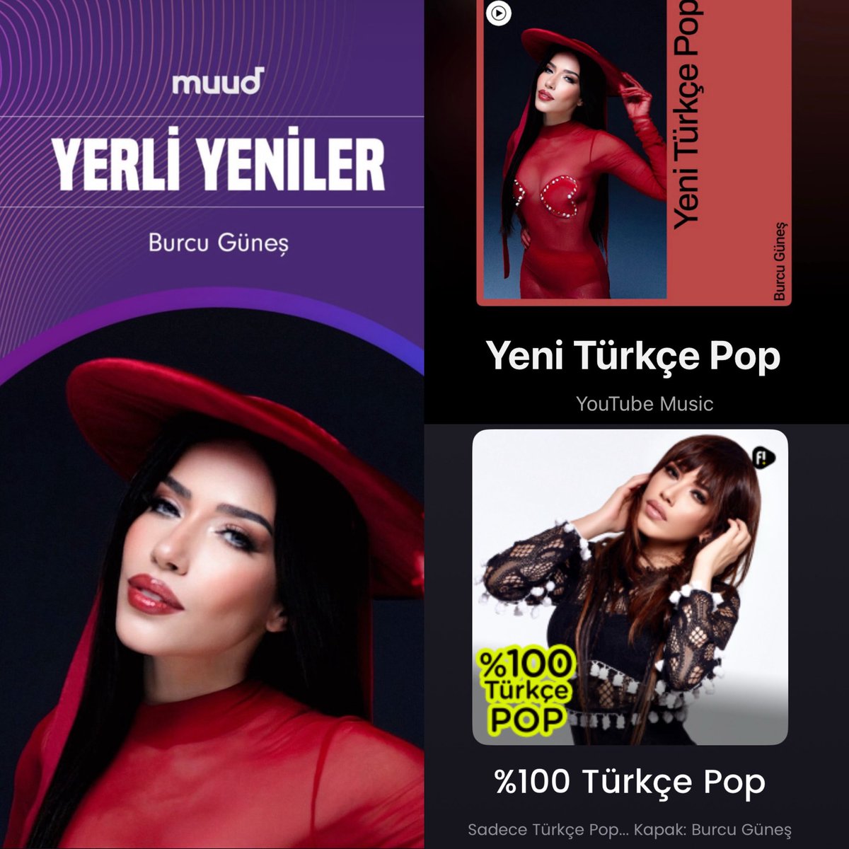 Burcu Güneş, yeni teklisi “Neresindeyiz Aşkın” ile YouTube Music, Fizy ve Muud’ta kapak kızı! ✨🤩

#burcugüneş #neresindeyizaşkın #new #newrelase #yenişarkı #cuma #newfriday 

<a href="/burcugunes/">Burcu Güneş</a> <a href="/TuracBerkay/">Turaç Berkay Özer</a> <a href="/kutal_hakan/">Hakan Kutal</a>