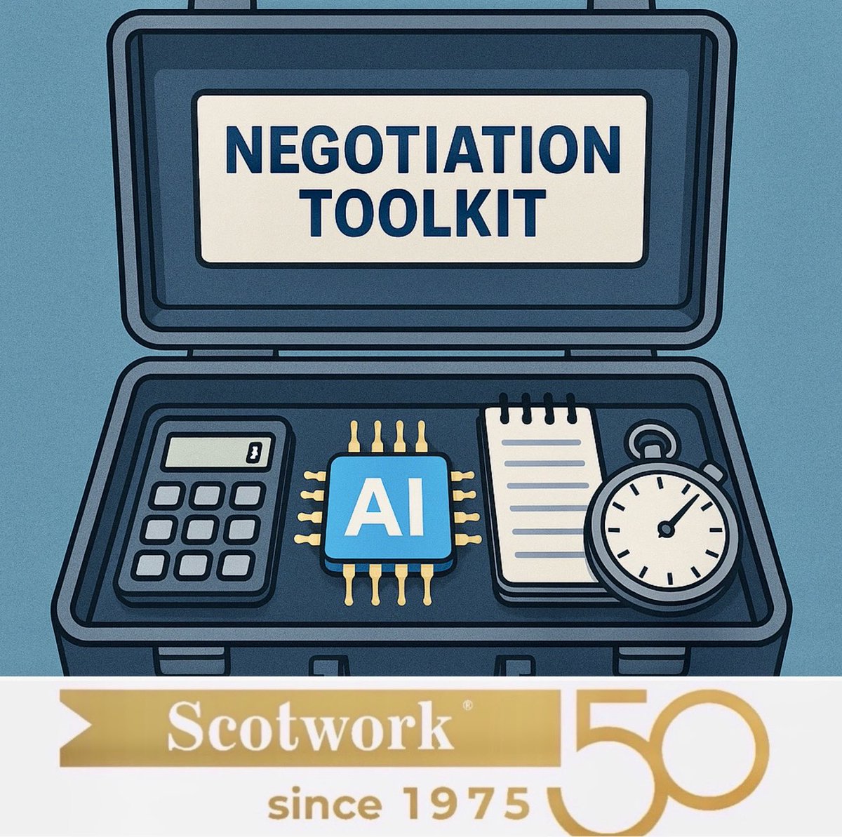 Scotwork Sweden is launching a game-changer!
This Friday, we’re introducing our new AI negotiation tool, now available to clients who’ve completed our ANS negotiation course.

Tested in high-stakes, global negotiations, including both two- and three-party scenarios, the tool has