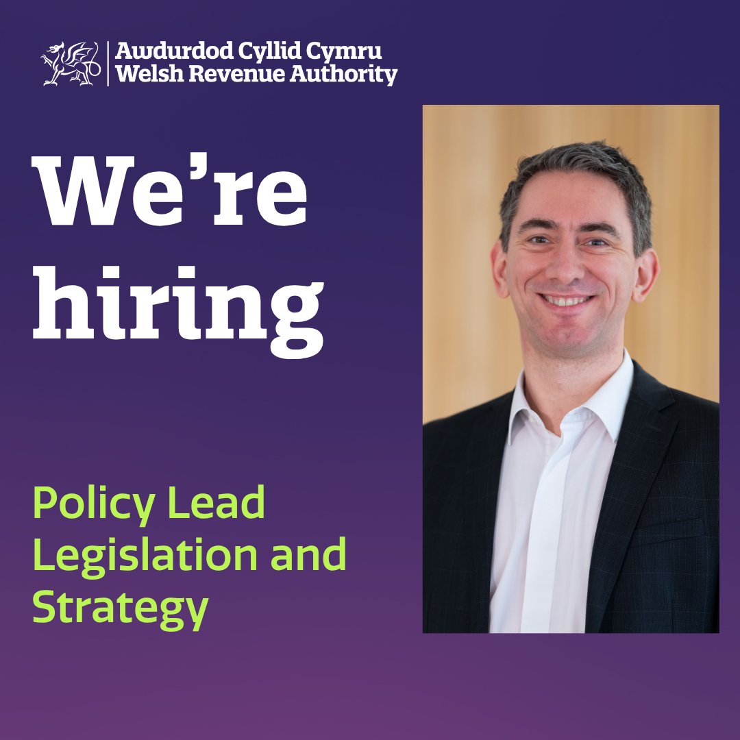 We're hiring a Policy Lead to shape the WRA's future &amp; develop our first piece of primary legislation.

📅Closing date: 17 August 

👉Find out more at our virtual candidate information sessions and apply: civilservicejobs.service.gov.uk/csr/jobs.cgi?j…
