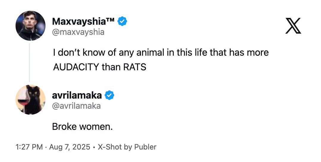 This is why feminists hate this lady’s handle. 💀