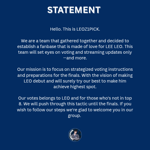 🌐LEOZ1PICK TEAM🌐

Hello! We are LEOZ1PICK. 
#이리오 #LEELEO
#리오 #LEO #LEOZ