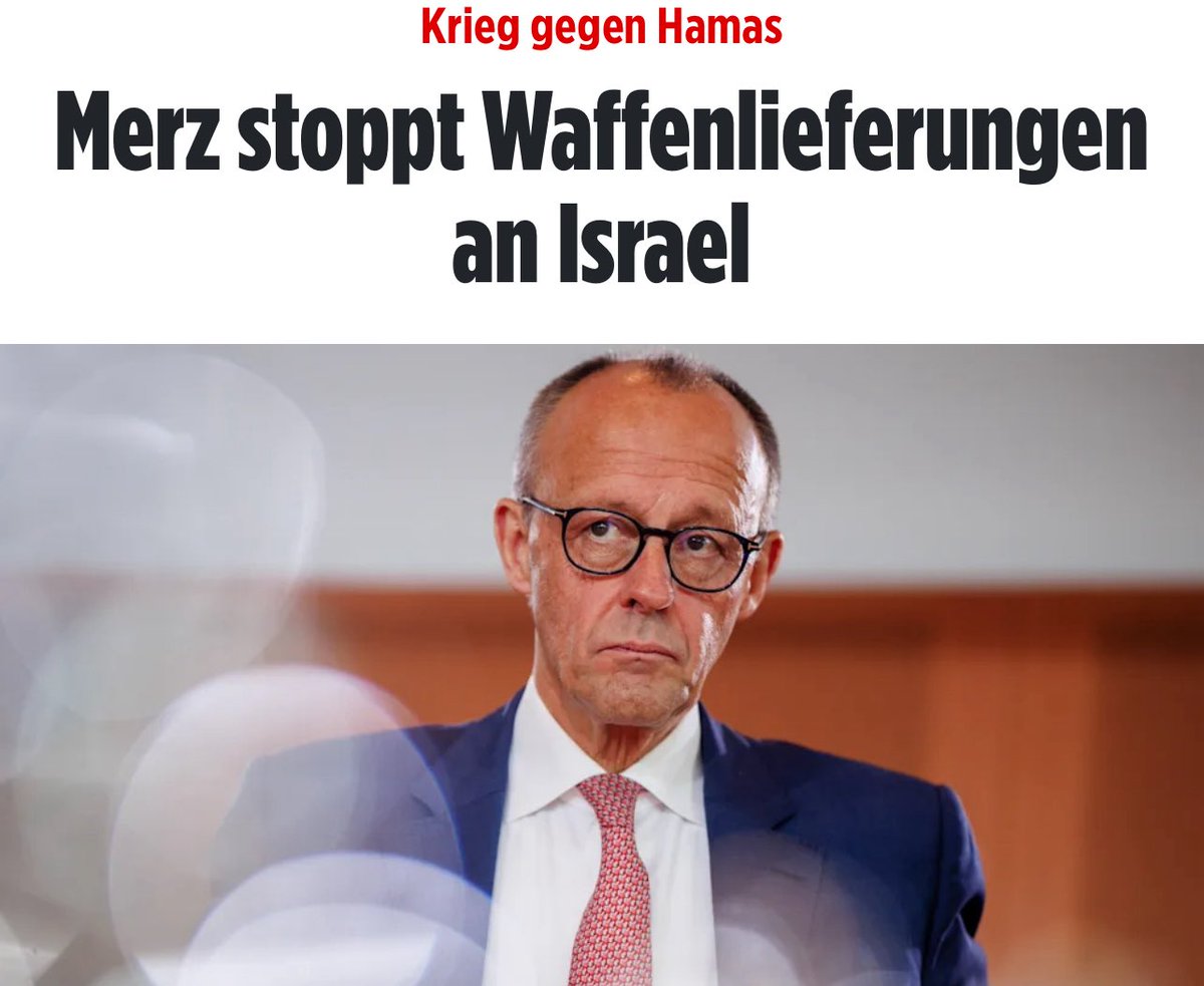 ‼️Ein Signal mit vielen Empfängern‼️
Die Entscheidung, keine Waffen mehr an Israel zu liefern, ist Symbolpolitik – nicht mehr, aber auch nicht weniger. Sie richtet sich gegen die aktuelle israelische Kriegsführung in Gaza. Und das mag aus deutscher Sicht als gerechtfertigt