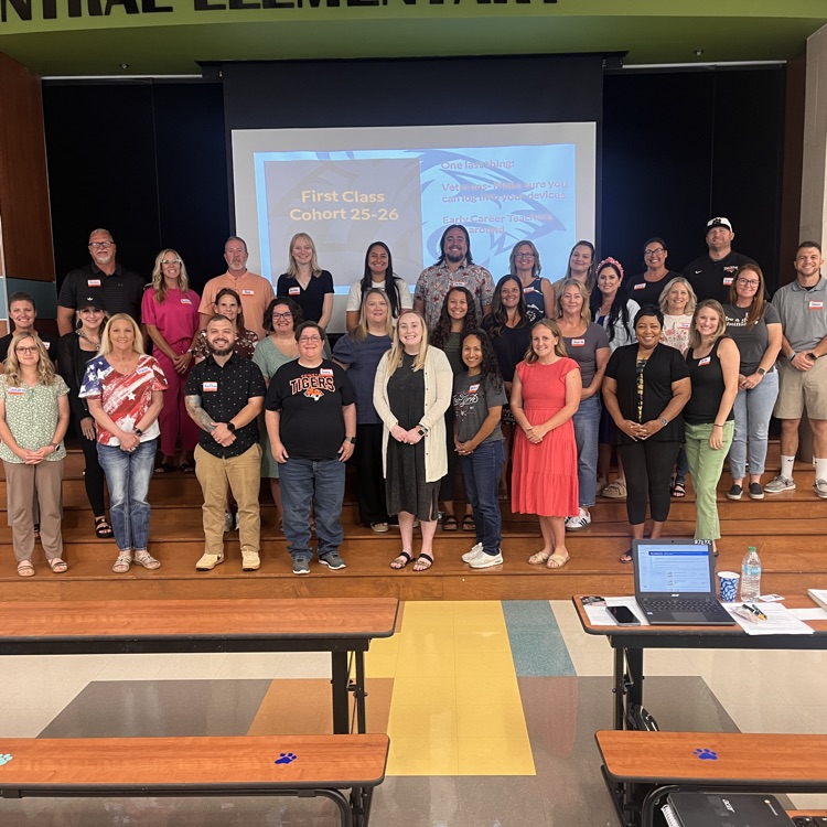 Welcome home to the First Class Cohort 2025' this group of new teachers had a great first day of collaborating and learning about Leaving a Legacy at CPS!  Looking forward to a great year!