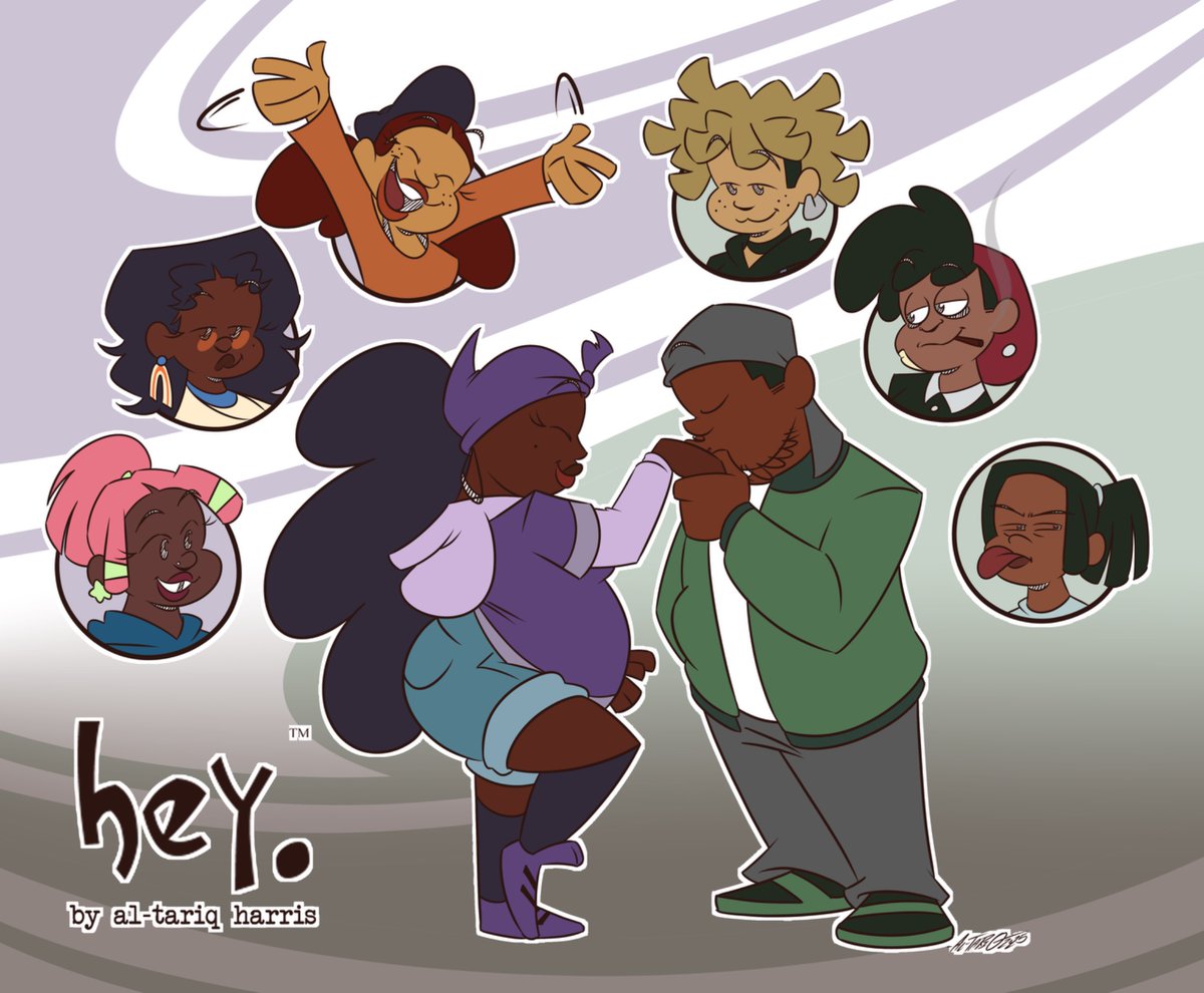 everything about you. 💜💚 #theheycartoon #indieanimation