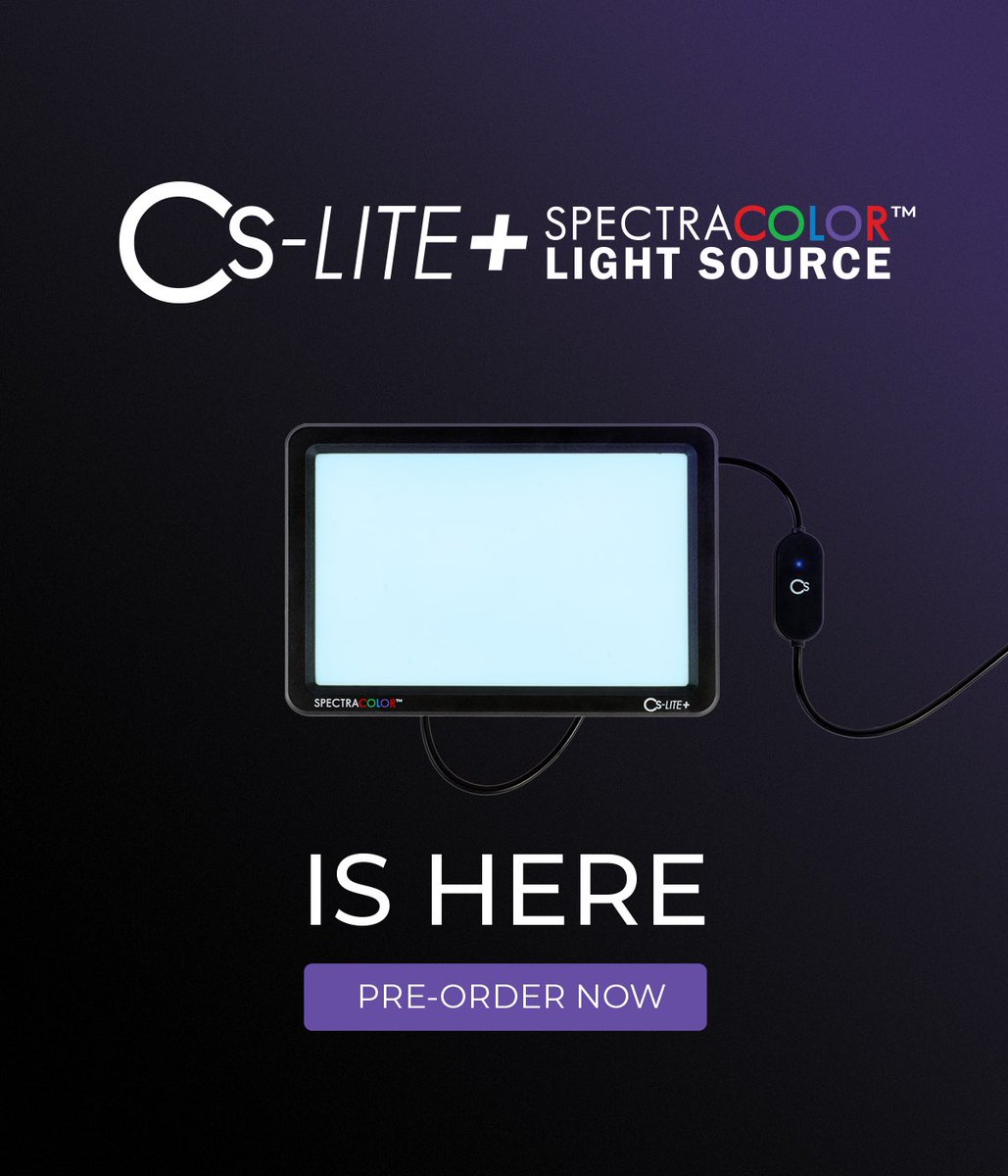 Introducing the 𝗖𝗦-𝗟𝗜𝗧𝗘+ 𝗦𝗽𝗲𝗰𝘁𝗿𝗮𝗖𝗢𝗟𝗢𝗥™ 
𝗟𝗶𝗴𝗵𝘁 𝗦𝗼𝘂𝗿𝗰𝗲 🔆

Most lights weren’t built for scanning film. 
This one is. 

Pre-order the CS-LITE+ today 
at cinestillfilm.com