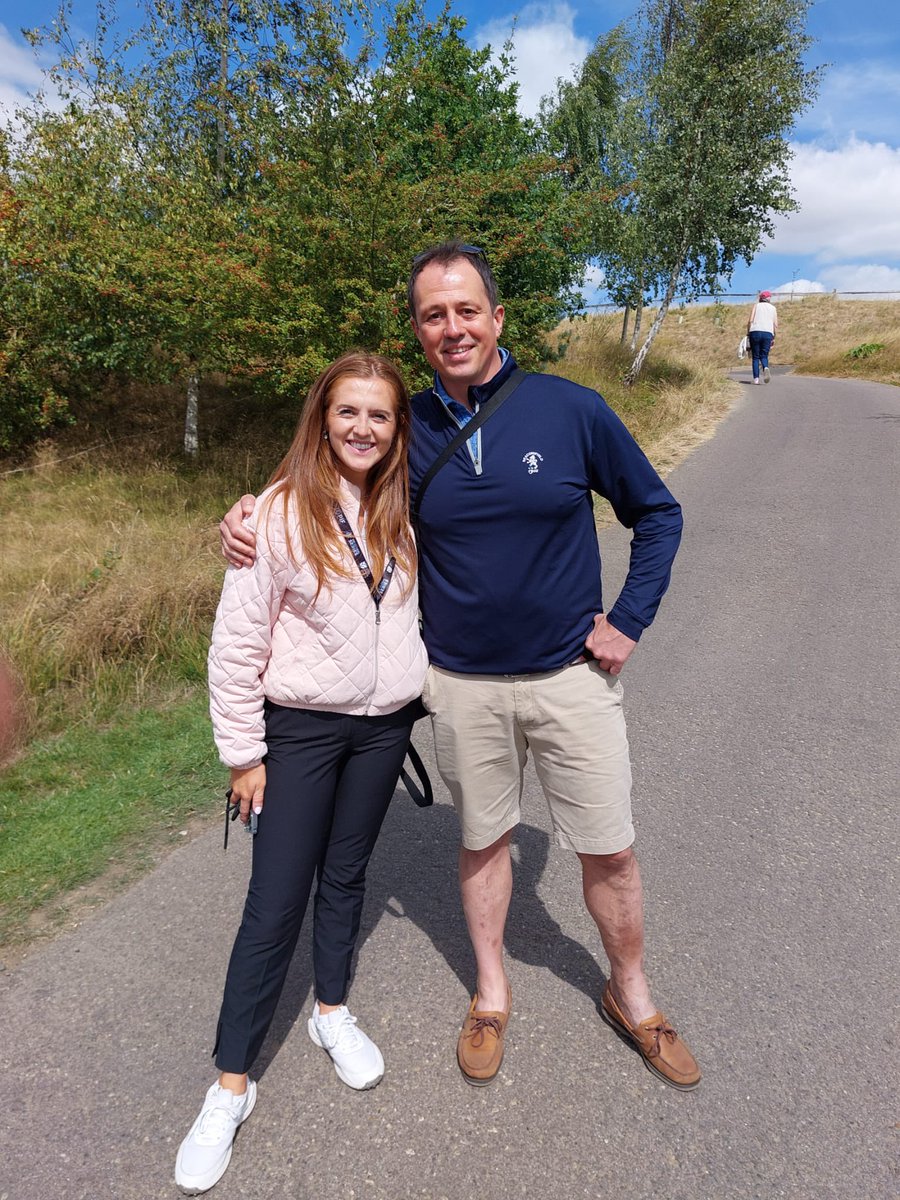 Nice to bump into Georgia today <a href="/CenturionClub/">Centurion Club</a> and say thank you for sorting out my golf swing over the years <a href="/georgiaballgolf/">Georgia Ball</a> 👏👏👏😎😎😎