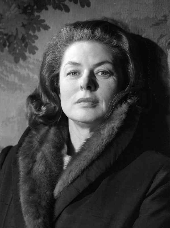 ingrid bergman photographed in 1966