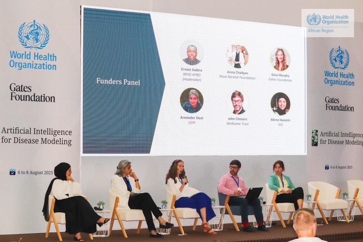 OMS Afrique (@oms_afrique) on Twitter photo Du 6 au 8 août, <a href="/OMS_Afrique/">OMS Afrique</a> & <a href="/gatesfoundation/">Gates Foundation</a> ont organisé un atelier stratégique sur l’intelligence artificielle appliquée à la modélisation des maladies à #Dakar🇸🇳.
L’événement a réuni des experts, des modélisateurs, des décideurs et des institutions de santé publique pour Du 6 au 8 août, <a href="/OMS_Afrique/">OMS Afrique</a> & <a href="/gatesfoundation/">Gates Foundation</a> ont organisé un atelier stratégique sur l’intelligence artificielle appliquée à la modélisation des maladies à #Dakar🇸🇳.
L’événement a réuni des experts, des modélisateurs, des décideurs et des institutions de santé publique pour