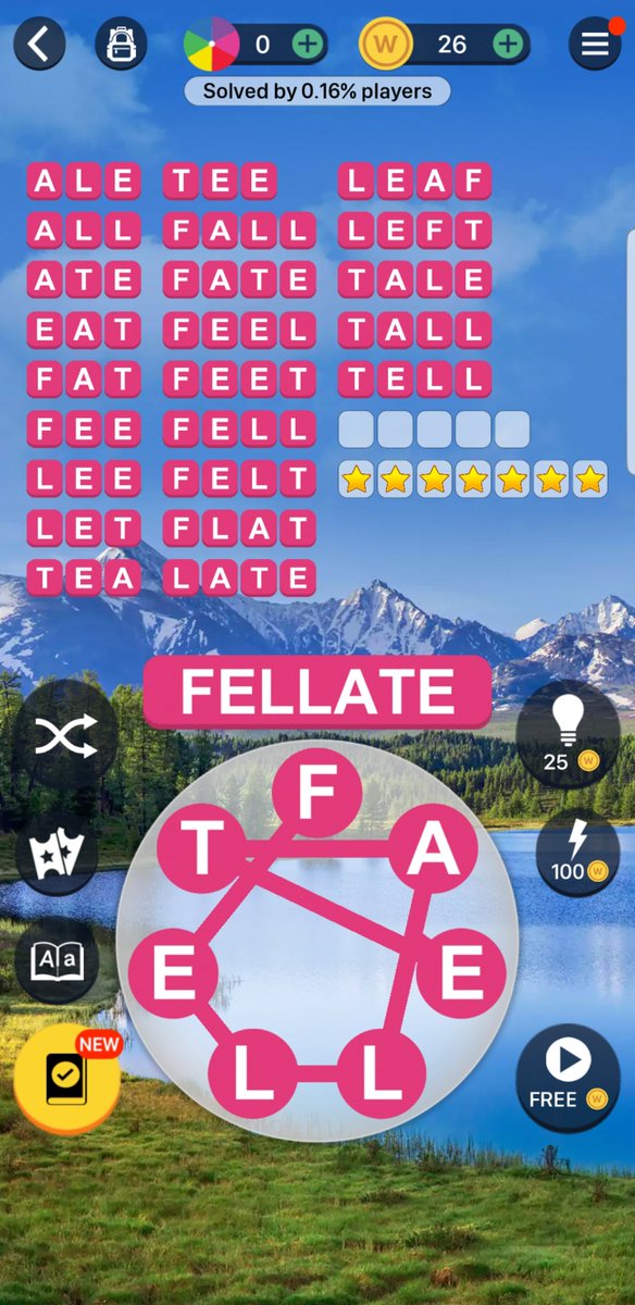 I think this word game is glitching out, it's refusing to accept this obviously correct answer!
