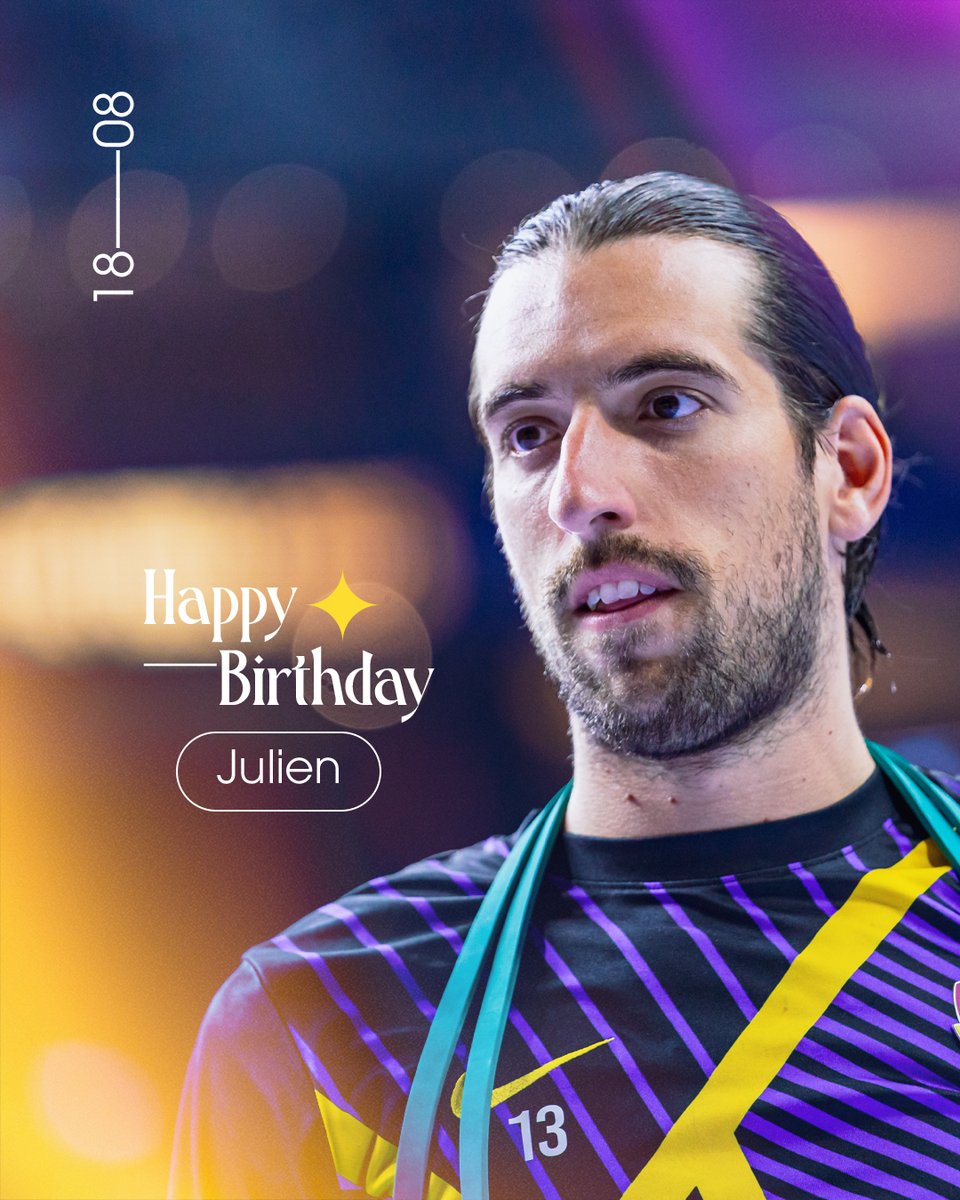 🎂 Nous souhaitons aujourd'hui un très 𝐣𝐨𝐲𝐞𝐮𝐱 𝐚𝐧𝐧𝐢𝐯𝐞𝐫𝐬𝐚𝐢𝐫𝐞 à notre arrière droit 𝐉𝐮𝐥𝐢𝐞𝐧 𝐁𝐨𝐬 qui fête ses 2⃣7⃣ ans 🎉