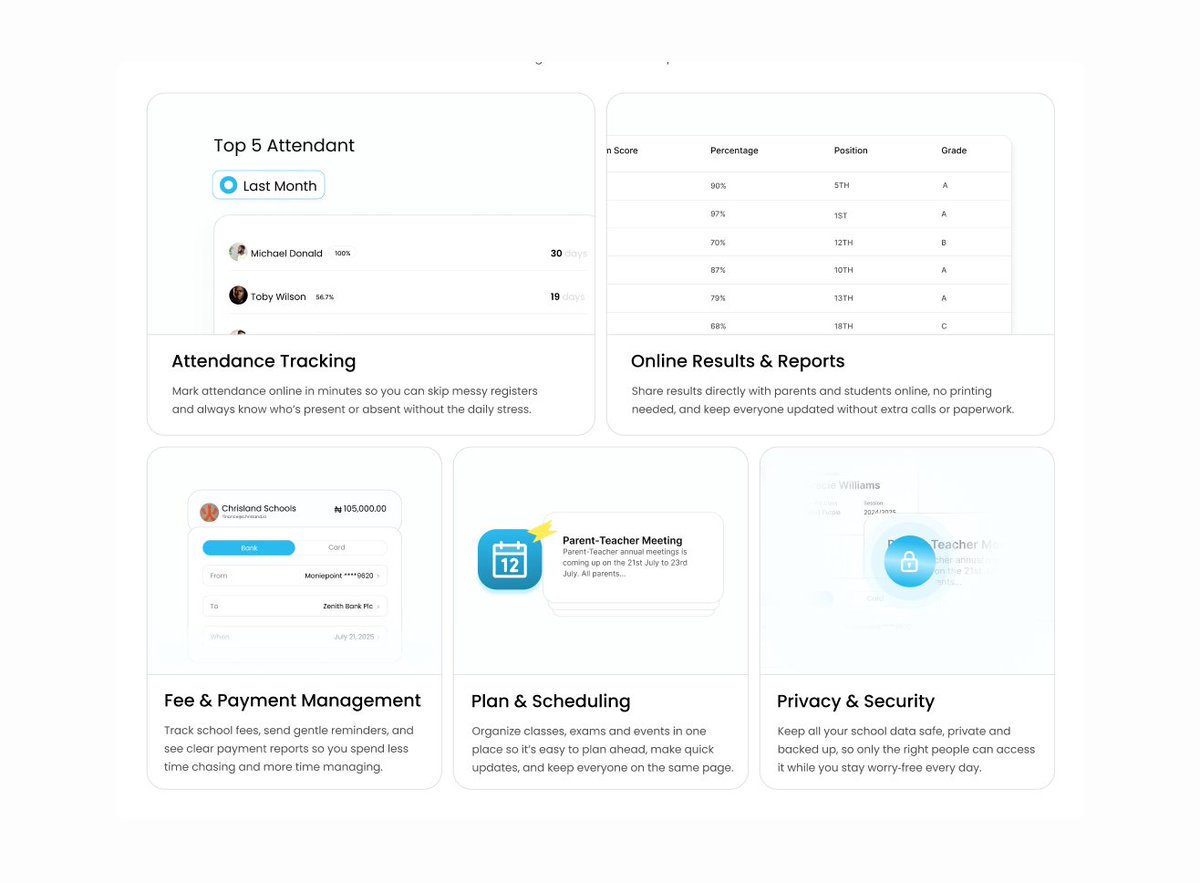 itstobydesigns's tweet image. Features section for a landing page I recently designed for an edutech brand.
I had just one simple goal in mind: make it clear and easy so users/visitors don't lost or confused.
Need website or Landing page that works? Let's talk
#design #uiuxdesign #edutech