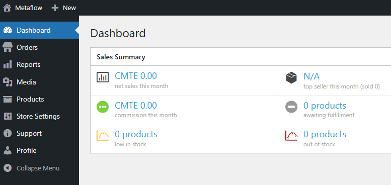metaflowlive's tweet image. We have updated the Product Seller&apos;s UI. You can now track all your orders &amp;amp; sales statistics in real time.