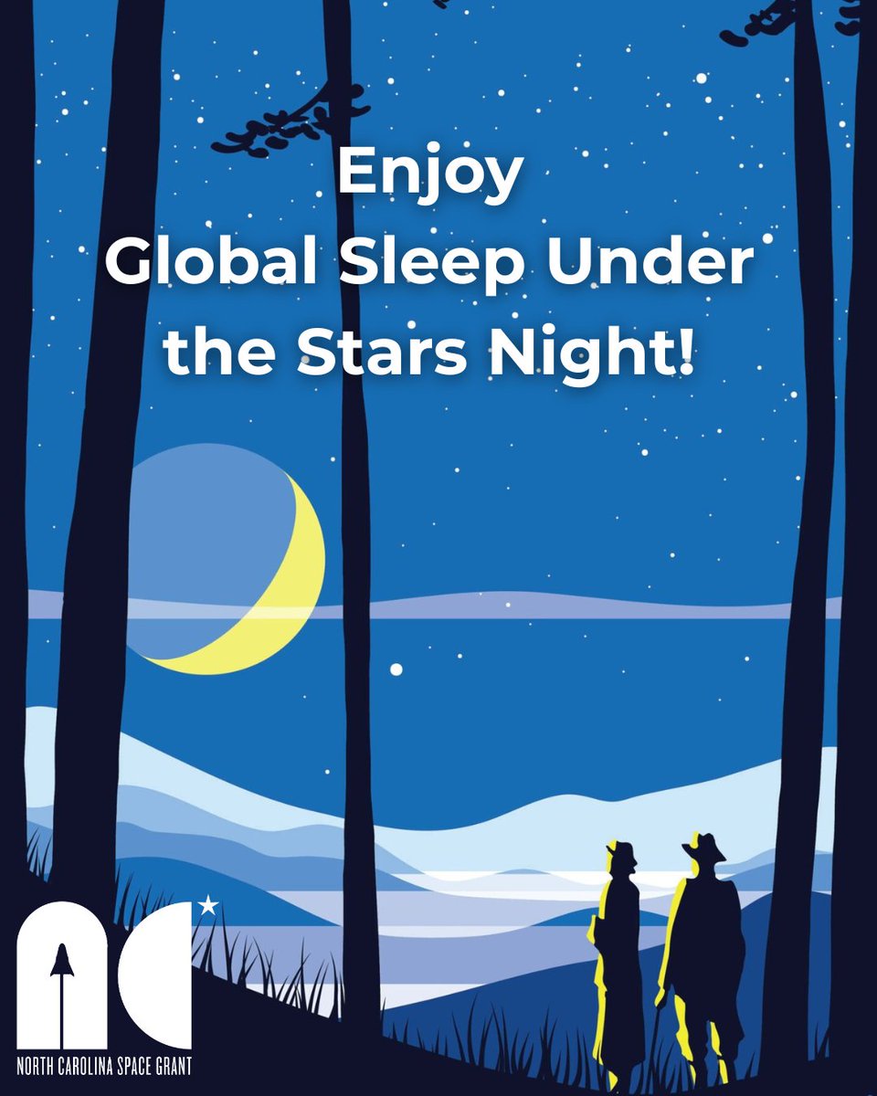It's a nice, cool summer day in North Carolina. Take advantage of these temperatures, and tonight, head outside to enjoy #GlobalSleepUndertheStarsNight!

As a bonus, tonight's full moon should be visible close to 4am!