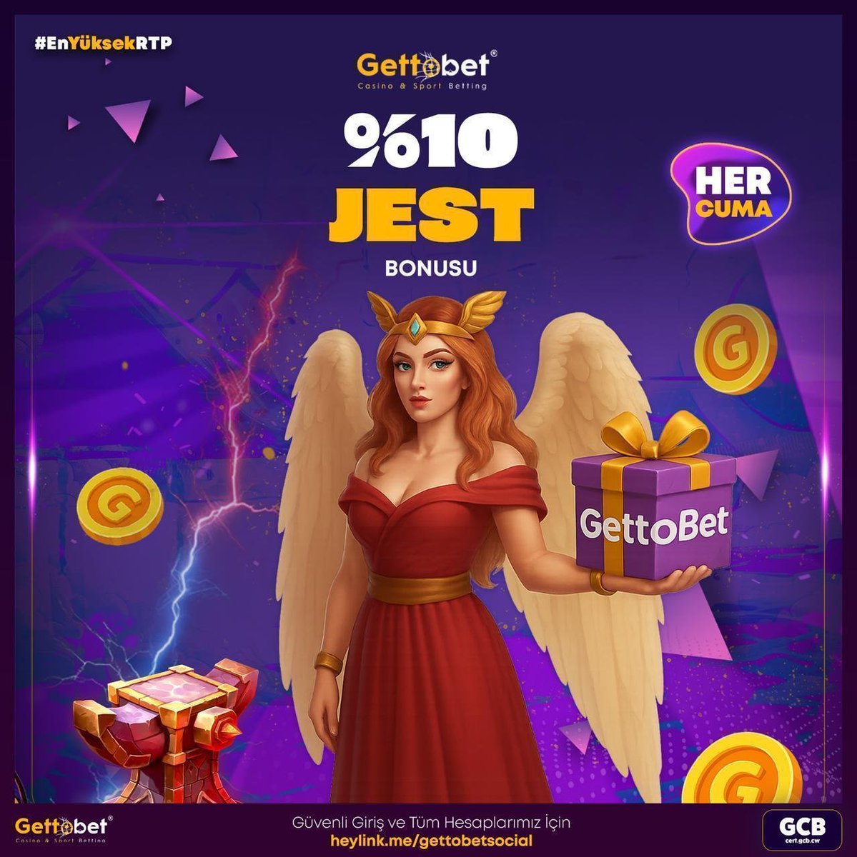 🎁Jestler Bizden!     

#Gettobet'te Jest Bonusu Seni Bekliyor!  Canlı Desteğe Bağlanıp Jest Bonusunu Talep Et! 

Gettobet Giriş: gettolink.net/gettososyalll