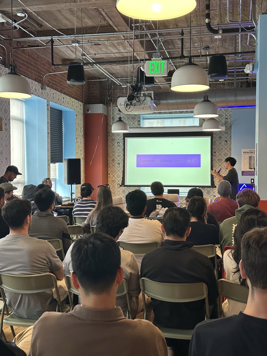AltLayer (@alt_layer) on Twitter photo All global cabals merge to debate, ideate, and mingle <a href="/ethereumhouseSF/">Ethereum House</a> :)
After all, 10 years in, we’re all one family. All global cabals merge to debate, ideate, and mingle <a href="/ethereumhouseSF/">Ethereum House</a> :)
After all, 10 years in, we’re all one family.