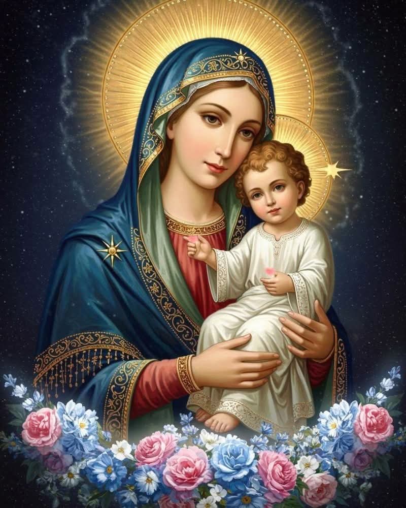 ياعدرا يا أم النور ...يا من بك تم الشفاء للبشريه من مرض الخطيه ...نتشفع فى حنانك وأمومتك يا أمنا الحنون أن تشفى كل مريض كان كبير أو صغير ... ياأم الشفاء والسرور هبى الشفاء والسرور لكل نفس كسرها المرض...يا كنز النعم انعمى بالشفاء والطمانينه للأنفس المريضه وكما بك حرر الرب البشر من