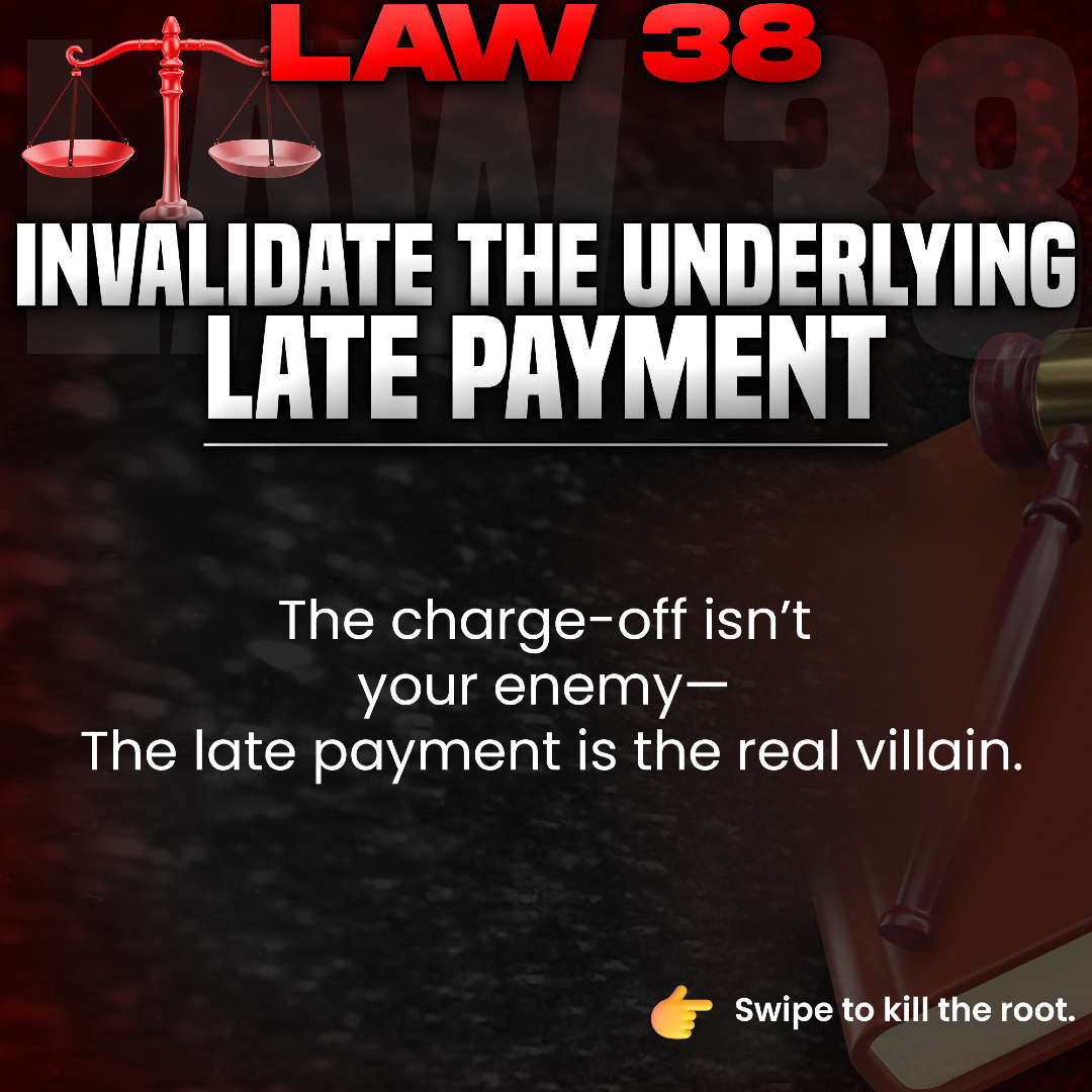 DaraineD's tweet photo. No late = no charge-off. Use 15 U.S.C. 1666b to kill it at the root. Ready to fix your credit?
Join the 5-Day Challenge or grab the 48 Laws guide. Text “CHALLENGE” or “LAWS” to 917-993-5238!
#CreditRepair #LAW38 #ConsumerLaw #FixYourCredit #ChargeOff #DaraineDelevante https://t.co/vWssLiifCb