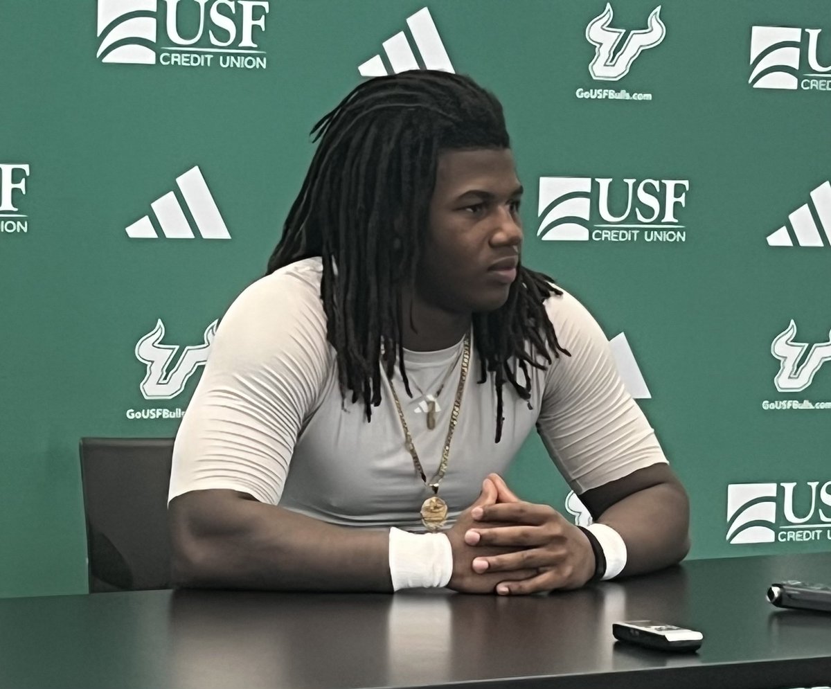 You’ll be hearing Fred Gaskin’s name a lot this fall. Having a great camp. Key guy in the secondary for ‘25. <a href="/USFFootball/">USF Football</a>
