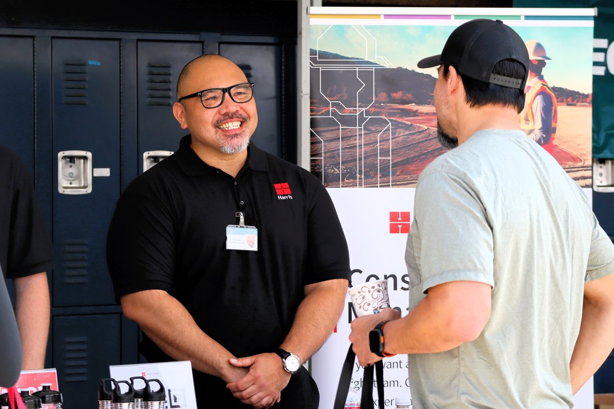 Harris was proud to sponsor the San Diego Unified School District’s annual Construction Expo! Our team, including Sean Dunbar, Jon Bermudes, Leonardo Flores, Reginald Constantino, Omar Jalili, Graziano Pena, Kyle Penner, and Evan Jensen, connected with industry partners to