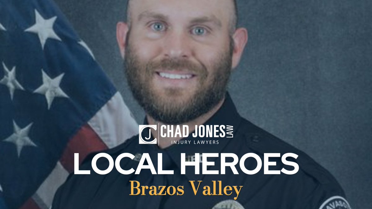 ChadJonesLaw's tweet photo. Sergeant Mark Butler dedicated his life to his community and the people who live in it.

The sacrifices he made to serve and protect will never be forgotten. His brave actions as a Navasota Police Officer have earned him a place among our community’s most honored heroes. https://t.co/KHKdOw1Ndv