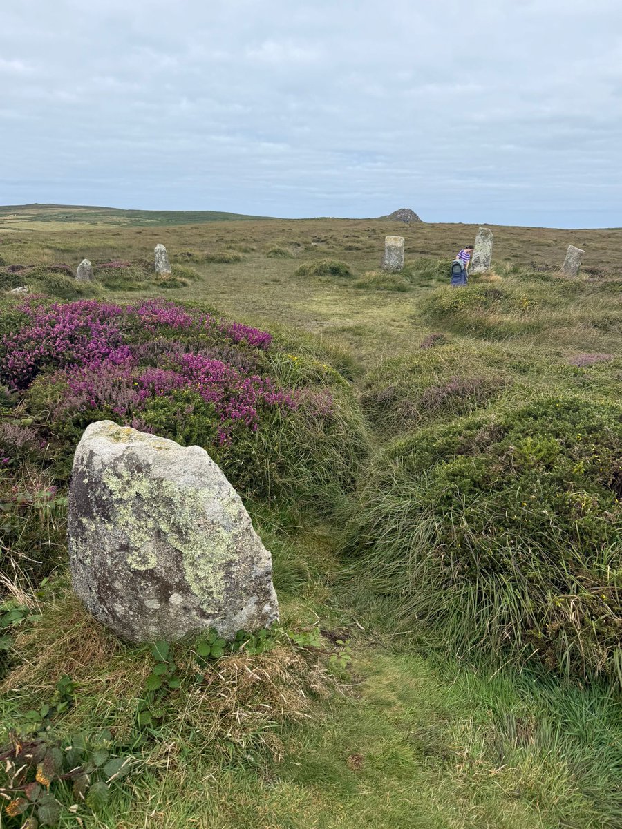 While in Cornwall: Lanyon Quoit, Mên-an-Tol, &amp; the Boskednan Nine (actually 11) Maidens