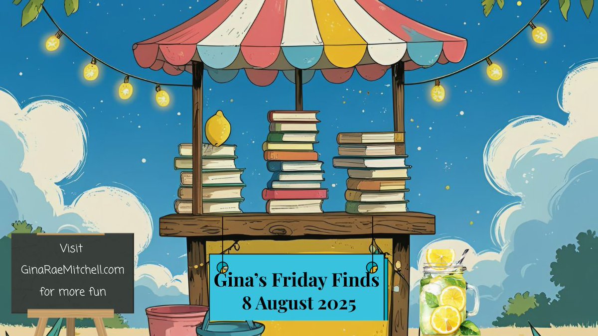 Gina Rae 📚☕️ (@ginaraemitchell) on Twitter photo 🍋 Friday Finds – 8 August 2025 is live!
📣 Meet indie author Chevron Ross
📚 New book reviews & under-the-radar gems
🍴 Loaded Baked Potato Casserole recipe
🎃 Halloween embroidery craft
🎉 Giveaway fun from Gina & <a href="/GoddessFish/">Goddess Fish Promos</a>
Start here 👉 ginaraemitchell.com/friday-finds-8… 🍋 Friday Finds – 8 August 2025 is live!
📣 Meet indie author Chevron Ross
📚 New book reviews & under-the-radar gems
🍴 Loaded Baked Potato Casserole recipe
🎃 Halloween embroidery craft
🎉 Giveaway fun from Gina & <a href="/GoddessFish/">Goddess Fish Promos</a>
Start here 👉 ginaraemitchell.com/friday-finds-8…