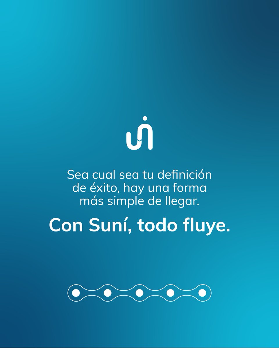 Suni_wallet's tweet photo. El éxito no se ve igual para todos.😎
Para algunos es independencia. Para otros, estabilidad. Para ti, quizás sea hacer lo que amas sin preocuparte por cómo cobrar.

Con Suni, puedes recibir pagos, ahorrar y crecer a tu ritmo, desde donde estés.⚡️
Con #Suni, todo fluye. https://t.co/VrqDpFSnes