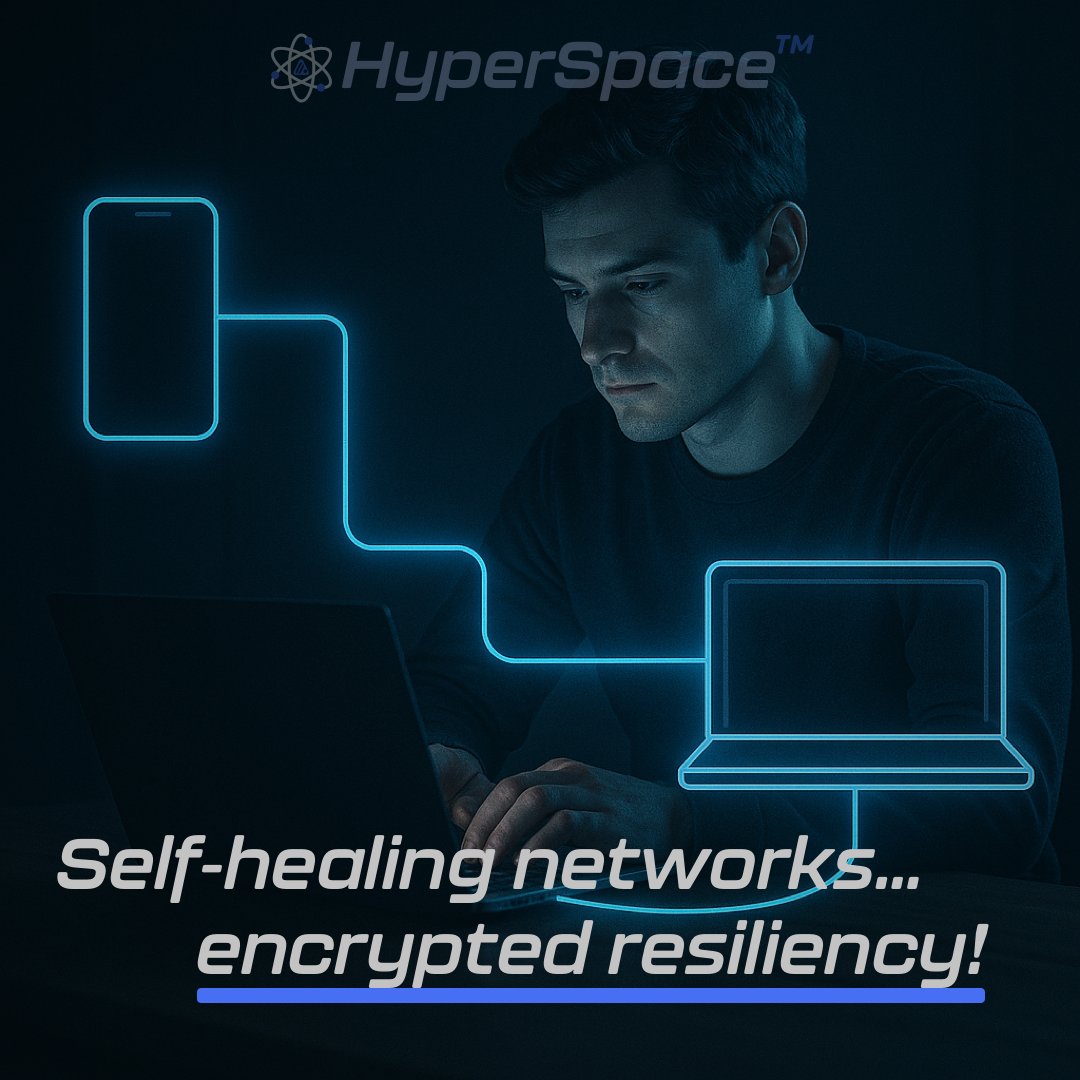 WhiteStar_Comm's tweet photo. MPLS - One break, one misconfig, one outage, and the whole thing blows up.

Hyperspace uses Crypto-Tag Switching to build self-healing encrypted pathways that reroute instantly, without decrypting a single packet.

Durability, redefined.

#Hyperspace #Quantum #Network #Tech #AI https://t.co/CHaav1KX18