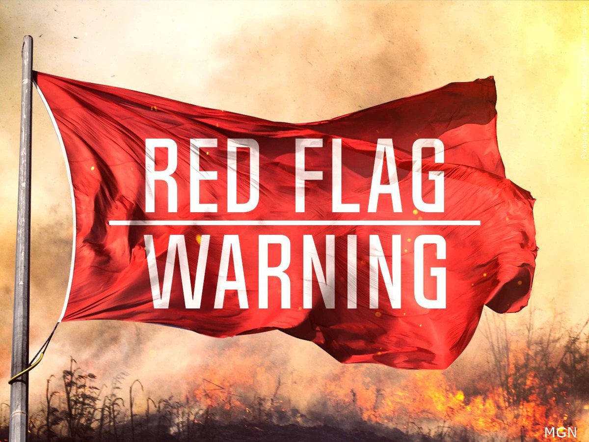 𝗪𝗘𝗔𝗧𝗛𝗘𝗥 𝗔𝗟𝗘𝗥𝗧: Due to current weather conditions, the National Weather Service has issued a Red Flag Warning for Medford today from 2 to 8 PM.   

Prescott Park will be closed to the public starting at noon.